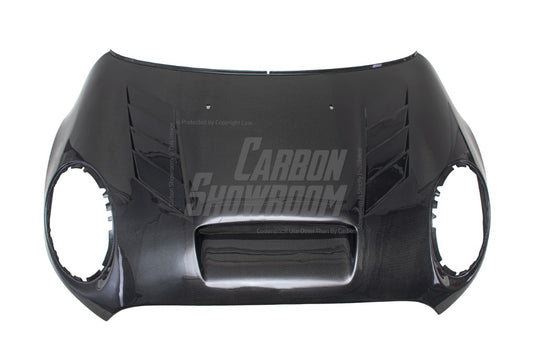 MINI Cooper JCW (John Cooper Works) F56 & Cooper (All Models) LCI 2022 2023 2024 with Aftermarket Parts - AE Style Hood Carbon Fiber from ArmorExtend
