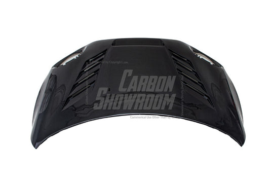 MINI Cooper JCW (John Cooper Works) F56 & Cooper (All Models) LCI 2022 2023 2024 with Aftermarket Parts - AE Style Hood Carbon Fiber from ArmorExtend