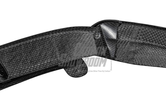 Mercedes Benz CLA45 CLA45S C118 2022 2023 2024 with Aftermarket Parts - AE Front Lip Carbon Fiber from ArmorExtend