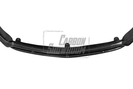 Mercedes Benz CLA45 CLA45S C118 2022 2023 2024 with Aftermarket Parts - AE Front Lip Carbon Fiber from ArmorExtend