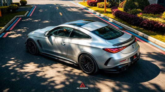 Mercedes Benz CLE-Class AMG CLE 53 C236 A236 2024-ON with Aftermarket Parts - AE Style Rear Diffuser Dry Pre-preg Carbon Fiber from?ArmorExtend