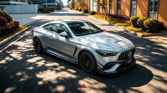 Mercedes Benz CLE-Class AMG CLE 53 C236 A236 2024-ON with Aftermarket Parts - AE Style Front Canards Dry Pre-preg Carbon Fiber from ArmorExtend