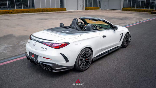 Mercedes Benz CLE-Class AMG CLE 53 C236 A236 2024-ON with Aftermarket Parts - AE Style Rear Diffuser Dry Pre-preg Carbon Fiber from ArmorExtend
