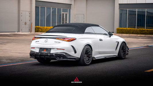 Mercedes Benz CLE-Class AMG CLE 53 C236 A236 2024-ON with Aftermarket Parts - AE Style Rear Diffuser Dry Pre-preg Carbon Fiber from ArmorExtend