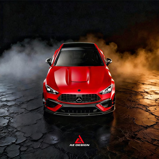 Mercedes Benz CLE-Class AMG CLE 53 C236 A236 2024-ON with Aftermarket Parts - AE Style Front Canards Dry Pre-preg Carbon Fiber from ArmorExtend