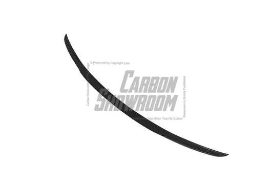 Mercedes Benz E-Class E350 E450 W213 2017 2018 2019 2020 2021 2022 2023 2024 & E53 E63 W213 2018 2019 2020 2021 2022 2023 2024 with Aftermarket Parts - AE Rear Spoiler Carbon Fiber from ArmorExtend