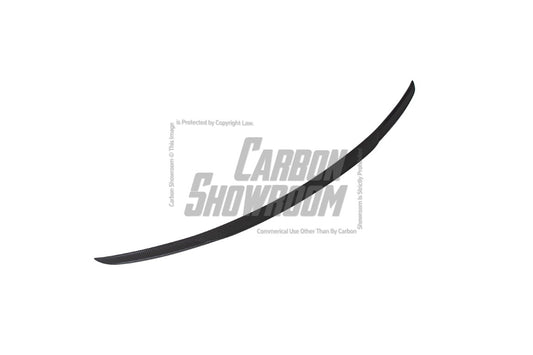 Mercedes Benz E-Class E350 E450 W213 2017 2018 2019 2020 2021 2022 2023 2024 & E53 E63 W213 2018 2019 2020 2021 2022 2023 2024 with Aftermarket Parts - AE Rear Spoiler Carbon Fiber from ArmorExtend