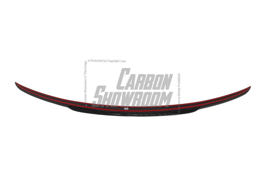 Mercedes Benz E-Class E350 E450 W213 2017 2018 2019 2020 2021 2022 2023 2024 & E53 E63 W213 2018 2019 2020 2021 2022 2023 2024 with Aftermarket Parts - AE Rear Spoiler Carbon Fiber from ArmorExtend