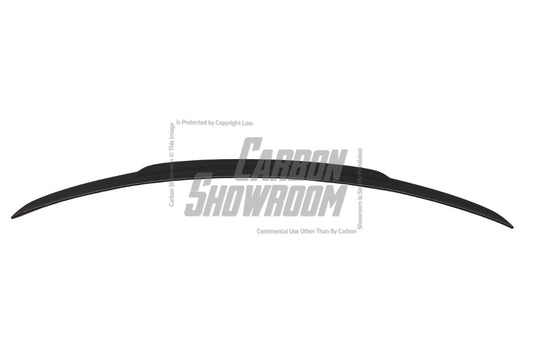 Mercedes Benz E-Class E350 E450 W213 2017 2018 2019 2020 2021 2022 2023 2024 & E53 E63 W213 2018 2019 2020 2021 2022 2023 2024 with Aftermarket Parts - AE Rear Spoiler Carbon Fiber from ArmorExtend