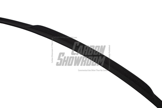 Mercedes Benz E-Class E350 E450 W213 2017 2018 2019 2020 2021 2022 2023 2024 & E53 E63 W213 2018 2019 2020 2021 2022 2023 2024 with Aftermarket Parts - AE Rear Spoiler Carbon Fiber from ArmorExtend