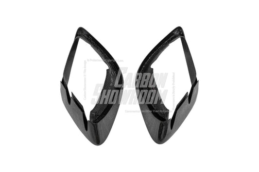 Mercedes Benz E63 E63S W213 2021 2022 2023 2024 with Aftermarket Parts - AE Style Intake Vent Cover Carbon Fiber from ArmorExtend