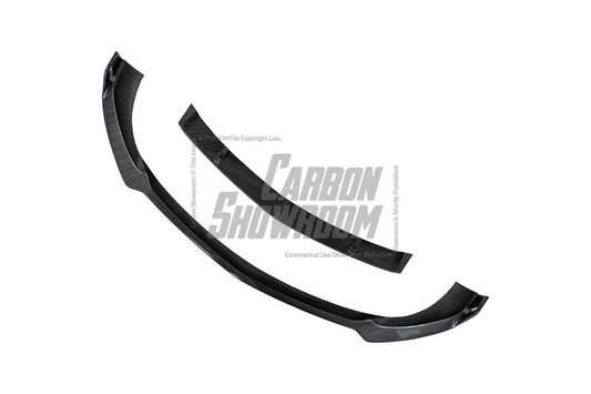 Mercedes Benz E63 W213 2021 2022 2023 2024 with Aftermarket Parts - AE Front Lip Carbon Fiber from ArmorExtend
