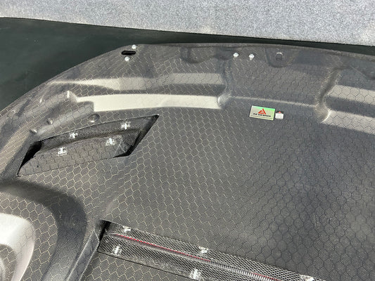 Mercedes Benz E63 E63S W213 2017 2018 2019 2020 2021 2022 2023 2024 with Aftermarket Parts - AE Hood Bonnet Carbon Fiber from ArmorExtend