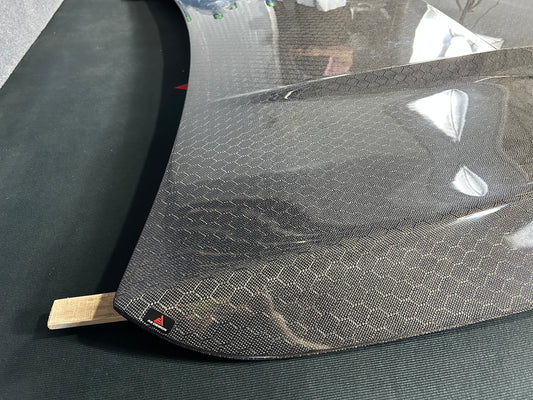 Mercedes Benz E63 E63S W213 2017 2018 2019 2020 2021 2022 2023 2024 with Aftermarket Parts - AE Hood Bonnet Carbon Fiber from ArmorExtend