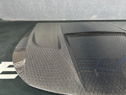 Mercedes Benz E63 E63S W213 2017 2018 2019 2020 2021 2022 2023 2024 with Aftermarket Parts - AE Hood Bonnet Carbon Fiber from ArmorExtend