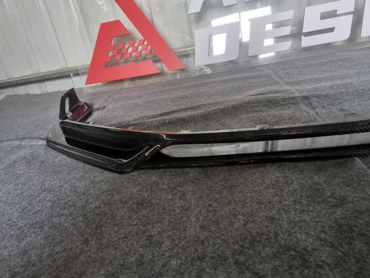 Porsche 911 991.2 Carrera GTS/4 GTS 2015 2016 2017 2018 2019 with Aftermarket Parts - AE Style Front Lip Carbon Fiber from ArmorExtend