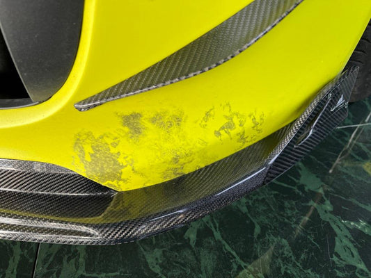 Porsche 911 991.2 Carrera GTS/4 GTS 2015 2016 2017 2018 2019 with Aftermarket Parts - AE Style Front Canards Carbon Fiber from ArmorExtend