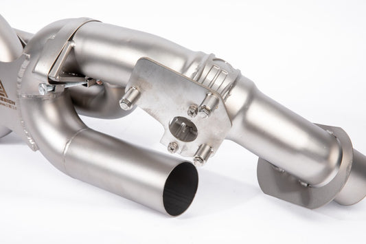 Porsche 911 992.1 Carerra Base/S/T/4/4S/GTS 2020-2024 & 992.2 Carerra Base/S/T 2025-ON with Aftermarket Parts - Axle-back Exhaust with Valve Stainless Steel / Titanium from ArmorExtend