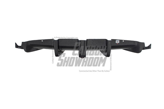 Porsche 911 992 Carrera/4/S/4S (Fits Aero Kit / Sport Package Only)2020-ON with Aftermarket Parts-ART Style Carbon Fiber Rear Diffuser Canards from Armorextend
