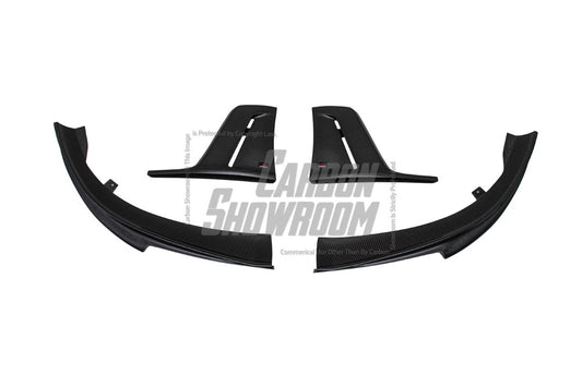 Porsche 911 992 Carrera/4/S/4S (Fits Aero Kit / Sport Package Only)2020-ON with Aftermarket Parts-ART Style Carbon Fiber Rear Diffuser Canards from Armorextend