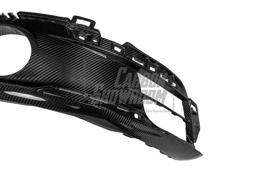 Porsche 911 992 Carrera/4/S/4S 2020-ON with Aftermarket Parts-ART Style Carbon Fiber Rear Diffuser Replacement - Armorextend