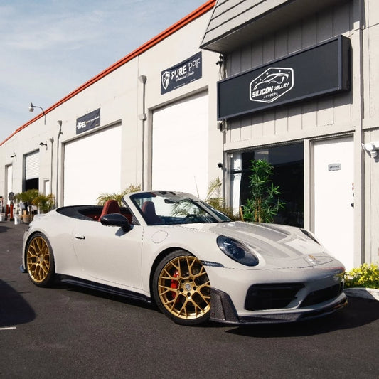 Armorextend "ART" Pre-preg Carbon Fiber Front Splitter for Porsche 992 Carrera / 4 / S / 4S with Sport Package - Performance SpeedShop