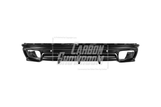 Porsche  Panamera 976 Base 4 4S E-Hybird GTS Turbo 2024-ON with Aftermarket Parts - Rear Diffuser Carbon Fiber from ArmorExtend