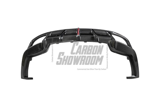 Porsche Panamera 976 Base 4 4S E-Hybird GTS Turbo 2024-ON with Aftermarket Parts - AE Desgin ART Rear Diffuser Carbon Fiber from ArmorExtend