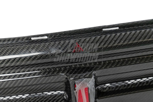 Porsche Panamera 976 Base 4 4S E-Hybird GTS Turbo 2024-ON with Aftermarket Parts - AE Desgin ART Rear Diffuser Carbon Fiber from ArmorExtend