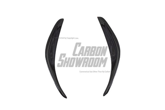 Tesla Model 3 Highland 2024-ON with Aftermarket Parts - AE Style Front Canards Carbon Fiber from ArmorExtend