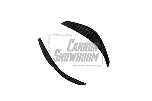Tesla Model 3 Highland 2024-ON with Aftermarket Parts - AE Style Front Canards Carbon Fiber from ArmorExtend