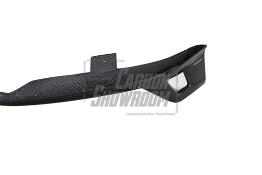 Tesla Model 3 Highland 2024-ON with Aftermarket Parts - AE Style Front Canards Carbon Fiber from ArmorExtend
