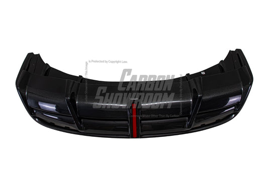 Tesla Model 3 Highland / Performance 2024-ON with Aftermarket Parts - AE Style Rear Diffuser & Canards Carbon Fiber from ArmorExtend
