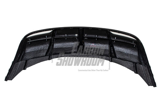 Tesla Model 3 Highland / Performance 2024-ON with Aftermarket Parts - AE Style Rear Diffuser & Canards Carbon Fiber from ArmorExtend