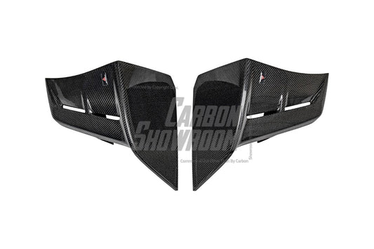 Tesla Model 3 Highland / Performance 2024-ON with Aftermarket Parts - AE Style Rear Diffuser & Canards Carbon Fiber from ArmorExtend