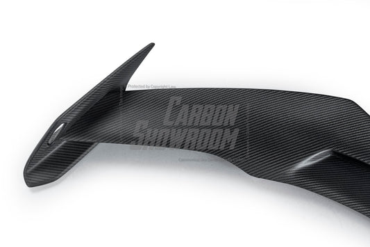 Tesla Model 3 Highland / Performance 2024-ON with Aftermarket Parts - AE Style Rear Wing Carbon Fiber from ArmorExtend