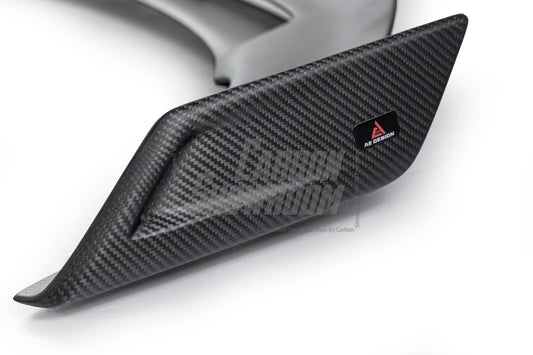 Tesla Model 3 Highland / Performance 2024-ON with Aftermarket Parts - AE Style Rear Wing Carbon Fiber from ArmorExtend