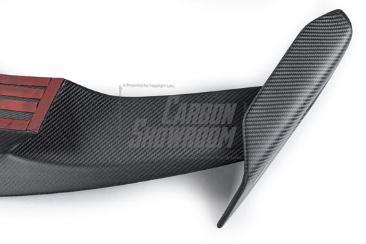 Tesla Model 3 Highland / Performance 2024-ON with Aftermarket Parts - AE Style Rear Wing Carbon Fiber from ArmorExtend