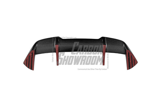 Volkswagen GTI & R-line MK8 2020 2021 2022 2023 2024 with Aftermarket Parts - AE Style Rear Roof Spoiler Carbon Fiber from ArmorExtend