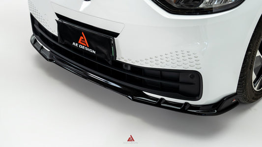 Volkswagen ID.3 Pro Performance / S E11E12 2020 2021 2022 with Aftermarket Parts - AE Front Lip Carbon Fiber from ArmorExtend