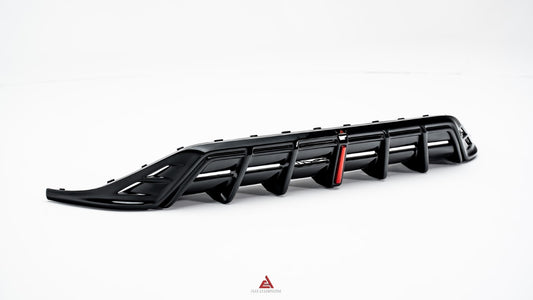 Volkswagen ID.3 Pro Performance / S E11E12 2020 2021 2022 with Aftermarket Parts - AE Rear Diffuser & Canards Carbon Fiber from ArmorExtend