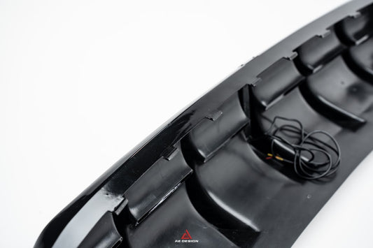 Volkswagen ID.3 Pro Performance / S E11E12 2020 2021 2022 with Aftermarket Parts - AE Rear Diffuser & Canards Carbon Fiber from ArmorExtend
