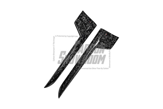 Audi Q8 SQ8 RSQ8 2020 2021 2022 2023 2024 with Aftermarket Parts - AE Side Skirts Carbon Fiber from ArmorExtend
