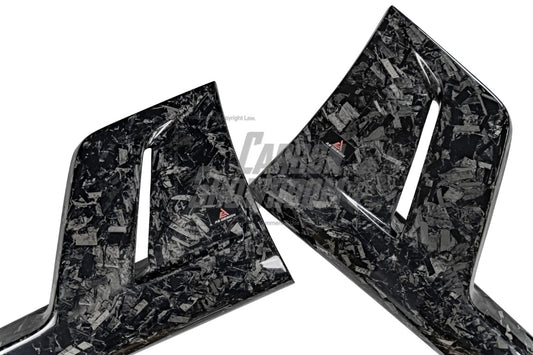 Audi Q8 SQ8 RSQ8 2020 2021 2022 2023 2024 with Aftermarket Parts - AE Side Skirts Carbon Fiber from ArmorExtend