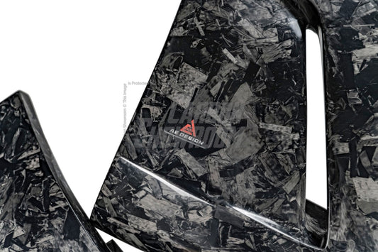 Audi Q8 SQ8 RSQ8 2020 2021 2022 2023 2024 with Aftermarket Parts - AE Side Skirts Carbon Fiber from ArmorExtend