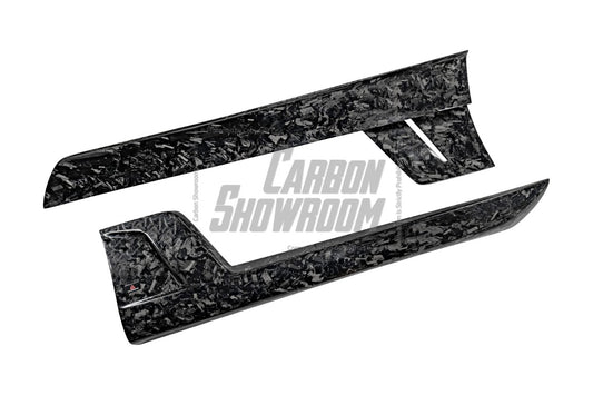 Audi Q8 SQ8 RSQ8 2020 2021 2022 2023 2024 with Aftermarket Parts - AE Side Skirts Carbon Fiber from ArmorExtend