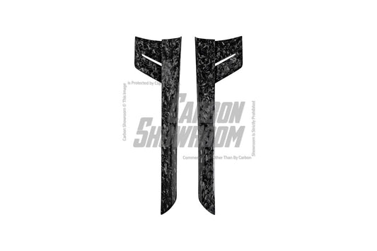 Audi Q8 SQ8 RSQ8 2020 2021 2022 2023 2024 with Aftermarket Parts - AE Side Skirts Carbon Fiber from ArmorExtend