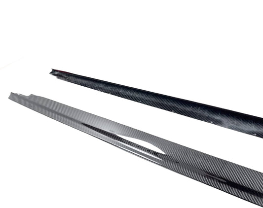 Audi R8 Gen 2 Facelift 2020 2021 2022 2023 with Aftermarket Parts - Side Skirts Carbon Fiber from Aero Republic