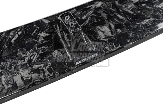 Audi RS5 B9.5 2020 2021 2022 2023 2024 with Aftermarket Parts - AE Style Front Lip Carbon Fiber from ArmorExtend