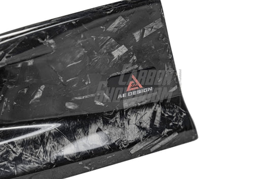 Audi RS5 B9.5 2020 2021 2022 2023 2024 with Aftermarket Parts - AE Style Front Lip Carbon Fiber from ArmorExtend